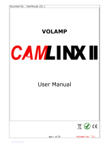 VOLAMP CamLinx II User manual