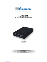 Ampronix SCHD24K Operating instructions