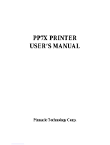 Pinnacle Technology PP721MX User manual