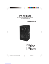 The box PA 10 ECO User manual
