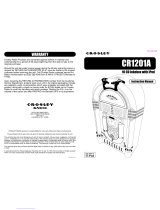 Crosley CR12-10 User manual