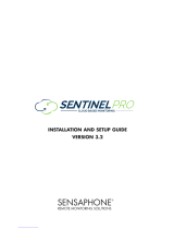 Sensaphone Sentinel Pro Installation And Setup Manual