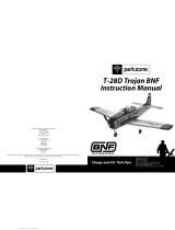 ParkZone T-28D Trojan BNF User manual