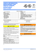 Johnson Controls Unitary Products EB20F User And Maintenance Manual