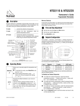 Nuheat NTG5220 Homeowner's Manual