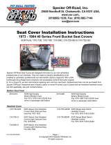 Specter OFF-ROAD 310-80D Installation Instructions Manual