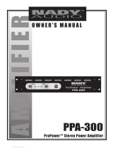 Nady Audio PPA-300 User manual