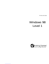 ITrain Windows 98 Training express User manual
