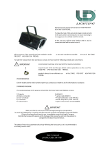 LED Lighting STAGE PROSPOT 1200 FRESNEL User manual