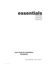 Waterline essentials ESSGH60C Users Manual & Installation Handbook