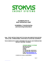 STOKVIS ENERGY SYSTEMS ECONOPLATE H1 Installation, Commissioning And Servicing Instructions