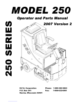 R.P.S. Corporation 250-15 Operator And Parts Manual