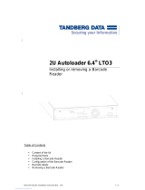 Tandberg Data 2U Autoloader 6.4 LTO3 User manual