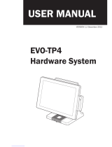 POS-X EVO-TP4 User manual