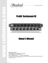 Radial Engineering ProD8 Owner's manual