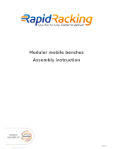 Rapid Racking Modular mobile benches Assembly Manual