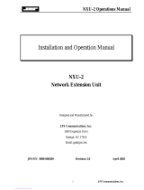 JPS Communications NXU-2 Operating instructions