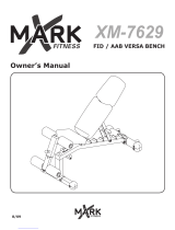 Mark Fitness XM-7629 Owner's manual