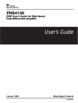 Texas Instruments THS4130 User manual