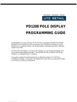 UTC RETAIL PD1200 Programming Manual