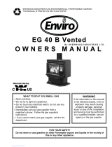 Enviro EG 40 B Owner's manual