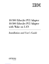 IBM 10/100 EtherJet Installation and User Manual