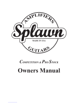 Splawn Amplification Competition Owner's manual