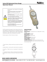 Nidec MF-5 Operating instructions