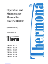 Thermona THERM EL 8 Operating Instructions Manual