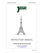 Jadac 3315 User manual