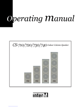 Inter-m CS-720 Operating instructions