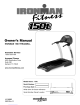 Ironman Fitness 150T Owner's manual