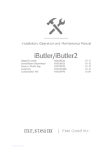 Mr. Steam iButler2 Installation, Operation & Maintenance Manual
