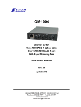LuxCom OM1004 Operating instructions