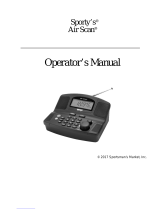 Sporty's Air Scan User manual