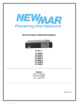 NewMar 48-1000RM Installation & Operation Manual