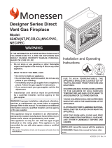 Monessen Hearth CL)NVC/PVC User manual