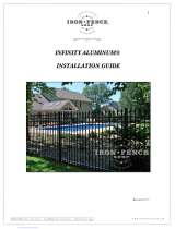 Iron-Fence Shop INFINITY ALUMINUM Installation guide