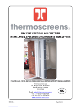 Thermoscreens PHV3000A V Installation, Operation & Maintenance Instructions Manual