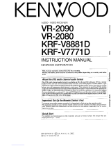 Kenwood VR-2080 User manual