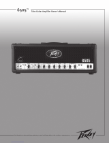Peavey 6505 Metal Guitar Amp User manual
