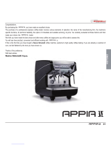 Nuova Simonelli Appia II User manual