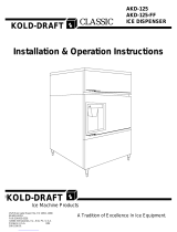 Kold-Draft AKD-125 Installation & Operation Instructions