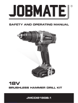 jobmate JMCDI218GB.1 Safety And Operating Manual