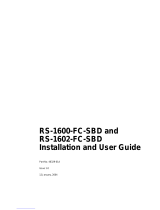 Xyratex RS-1602-FC-SBD Installation and User Manual