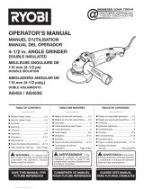 Ryobi AG453 User manual