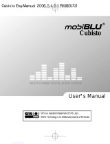 MobiBlu PCMCUBISTO User manual