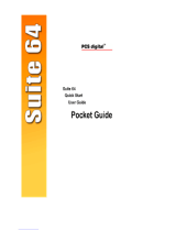 PCS Digital PCS Digital Suite 64 User manual