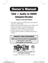 Tripp Lite P116-000-HDSC2 Owner's manual