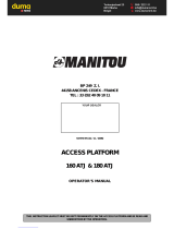 Manitou Systems 180 ATJ User manual